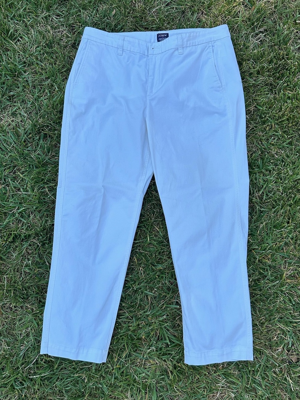 J. Crew high-rise girlfriend stretch chinos- Size 14
